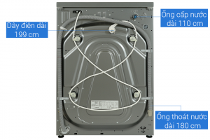 Máy giặt sấy Hitachi Inverter giặt 10.5 kg - sấy 7 kg BD-D1054HVOS