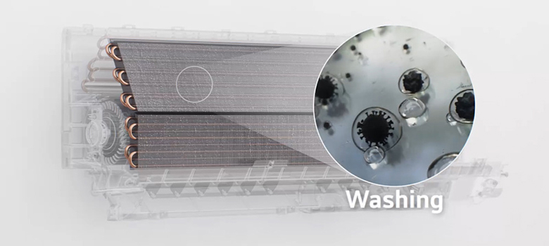 Điều hòa LG Inverter AI Air 2 chiều 12.000 BTU IDH12M1 - Chức năng tự làm sạch