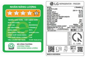 Tủ lạnh LG Inverter 461 lít LTB46BLG