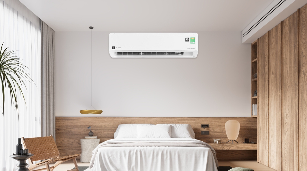 Máy lạnh Sharp Inverter 2.5 HP AH-XP24CHW - Thiết kế