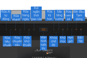 Máy rửa chén độc lập Junger Leopard DWJ-143