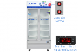 Tủ mát Hòa Phát Inverter 526 lít HSR D8526