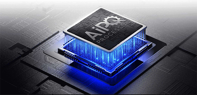 Chip xử lý AiPQ tối ưu màu sắc khá chân thực - Google Tivi TCL 55P755 Pro