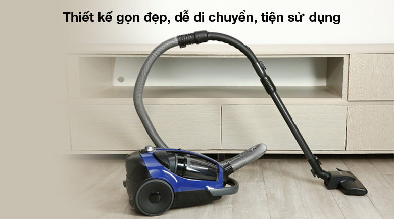Gọn đẹp - Máy hút bụi Samsung VCC8836V36/XSV