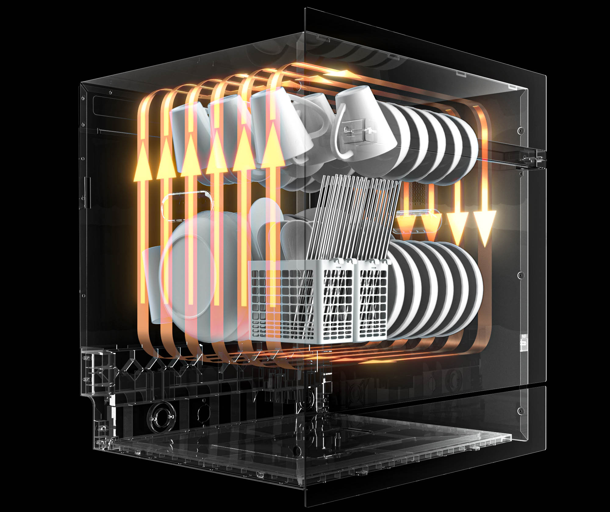 Máy rửa chén bát Richborn RDG6080-S9 Ultra