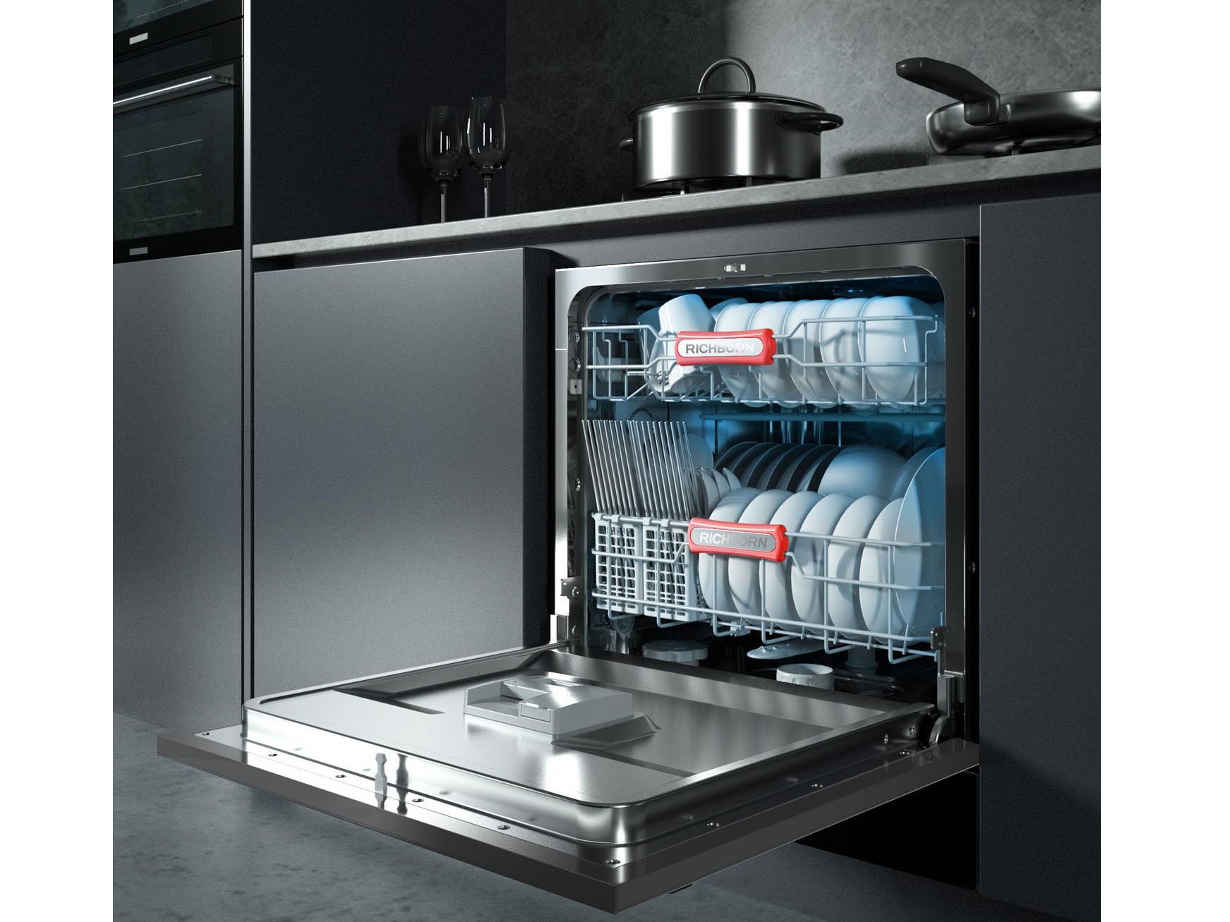 Máy rửa bát Richborn RDS6060MUS (8 bộ)