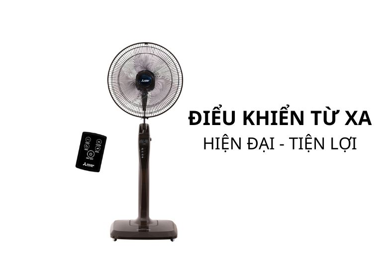  Quạt cây Mitsubishi LV16-RB CY-BW màu nâu - 4