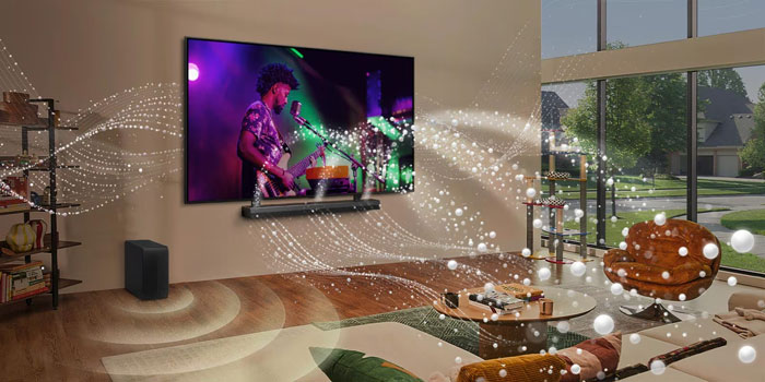 Âm thanh bao trùm toàn bộ không gian nhờ công nghệ AI hiện đại