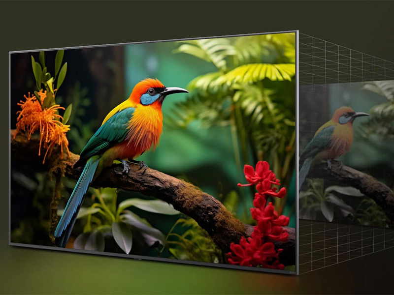 Smart Tivi QNED LG AI 4K 43 inch 43QNED81ASA công nghệ hình ảnh 4K