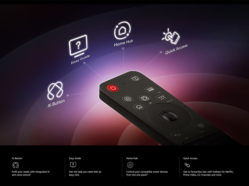 Smart Tivi QNED LG 50QNED81ASA có nhiều tính năng thông minh