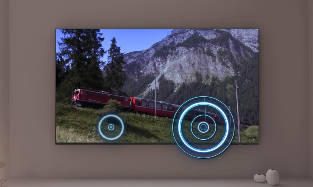 Smart Tivi Samsung 55 Inch QA55S90F tạo ra âm thanh vòm 3D sống động