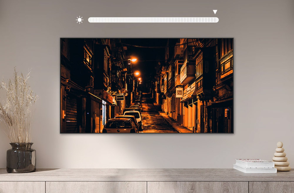 Smart Tivi Samsung QA55S90F sở hữu công nghệ HDR Brightness Optimizer