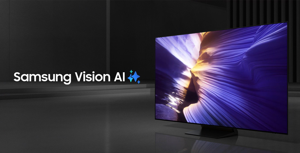 Smart Tivi Samsung QA55S90F được tích hợp Samsung Vision AI