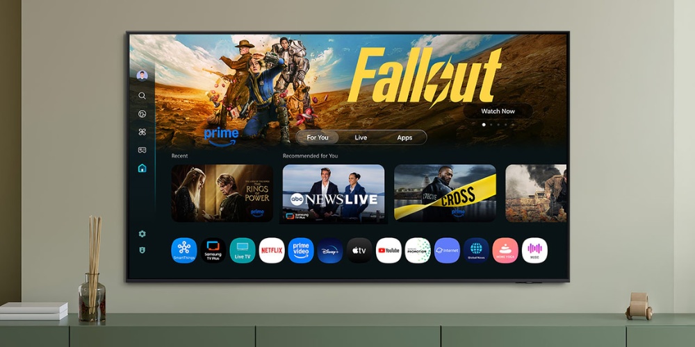 Hệ điều hành Tizen trên Tivi Samsung OLED 4K 77 Inch QA77S90F