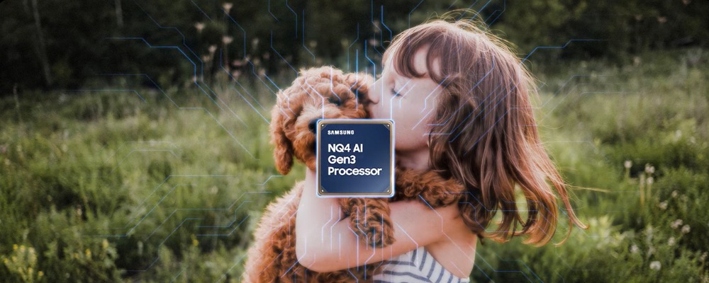 Bộ xử lý AI NQ4 3.0 của Smart Tivi Samsung QA83S90F