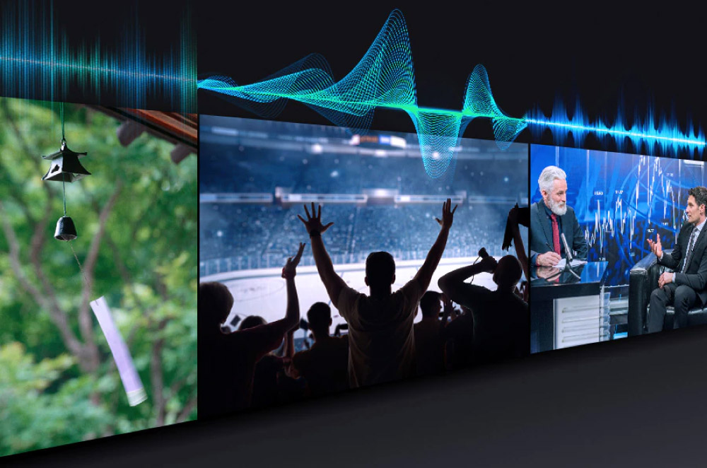 Công nghệ Adaptive Sound Pro tạo nên âm thanh thích ứng thông minh