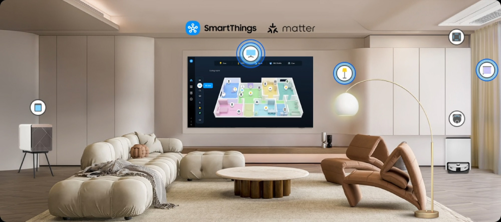 Ứng dụng SmartThings kết nối và điều khiển các thiết bị thông minh trong nhà qua tivi