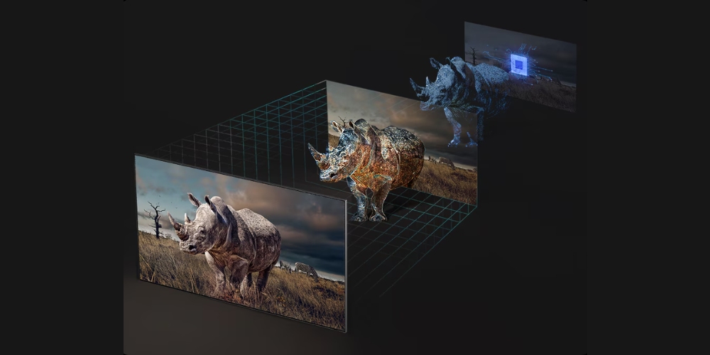 Công nghệ Real Depth Enhancer trên Tivi Samsung QA65S90F