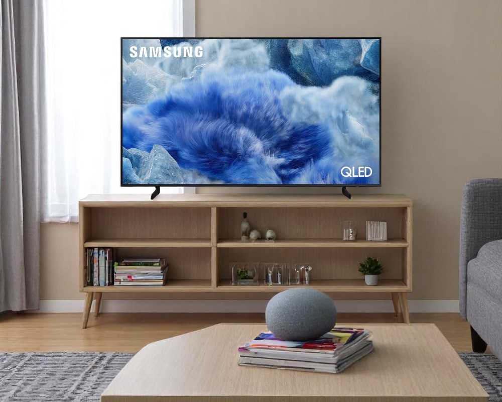 Thiết kế thanh mảnh Tivi Samsung QLED 4K Vision AI 50 Inch QA50Q8F