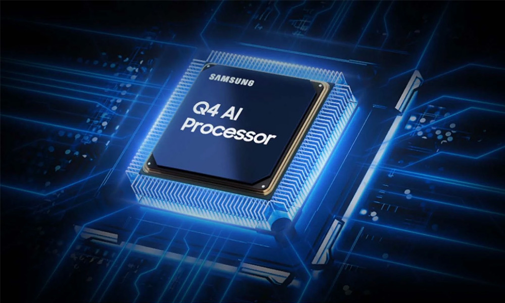 Bộ xử lý Q4 AI Tivi Samsung QLED 4K Vision AI 85 Inch QA85Q8F