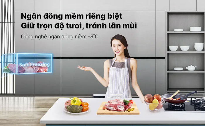 Ngăn đông mềm Soft Freezing