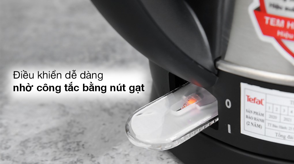 Điều khiển Bình đun siêu tốc Tefal KI800D68