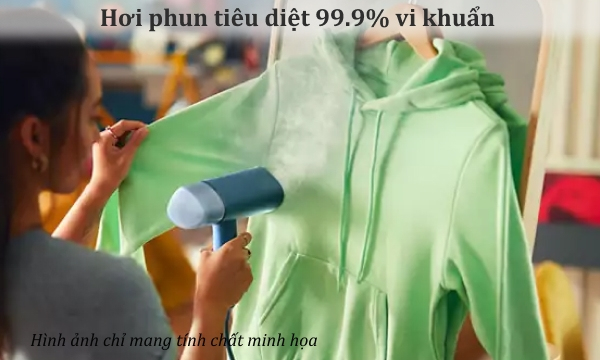 Bàn ủi hơi nước cầm tay Philips STH3000/20
