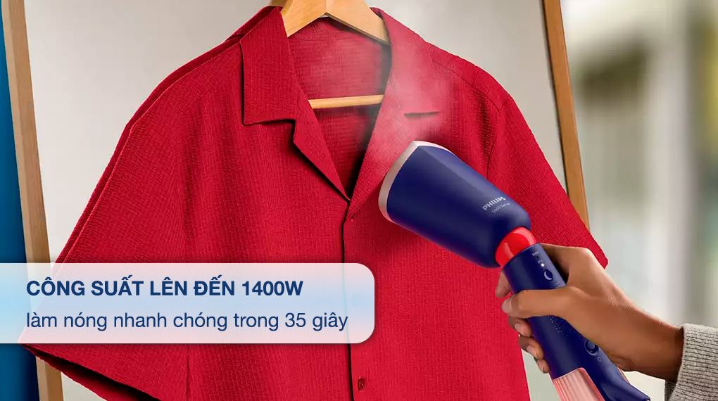 Bàn ủi hơi nước cầm tay Philips STH5030/20 1400W