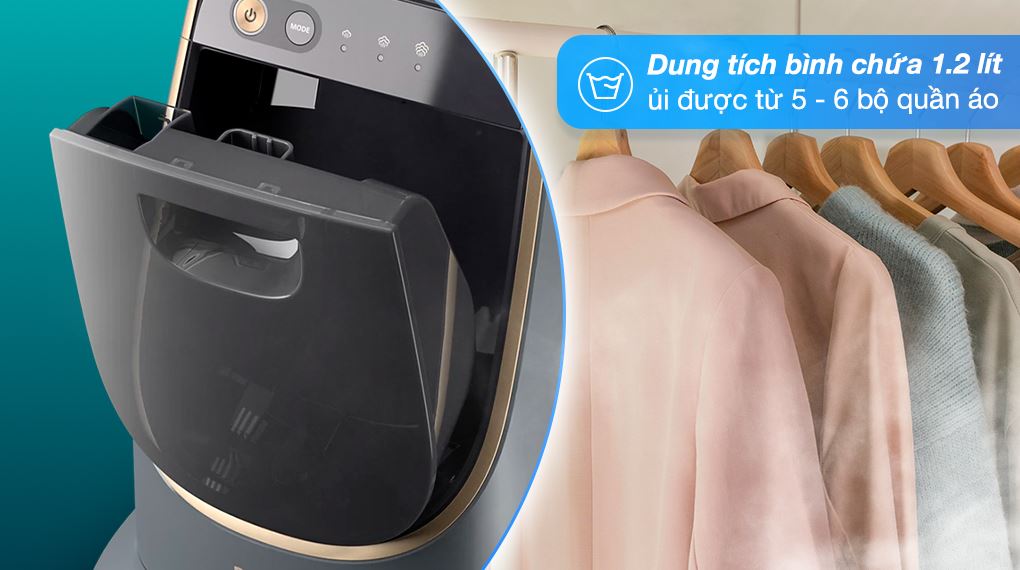 Bàn ủi hơi nước đứng Philips AIS8540/80 2400W - Mặt đế