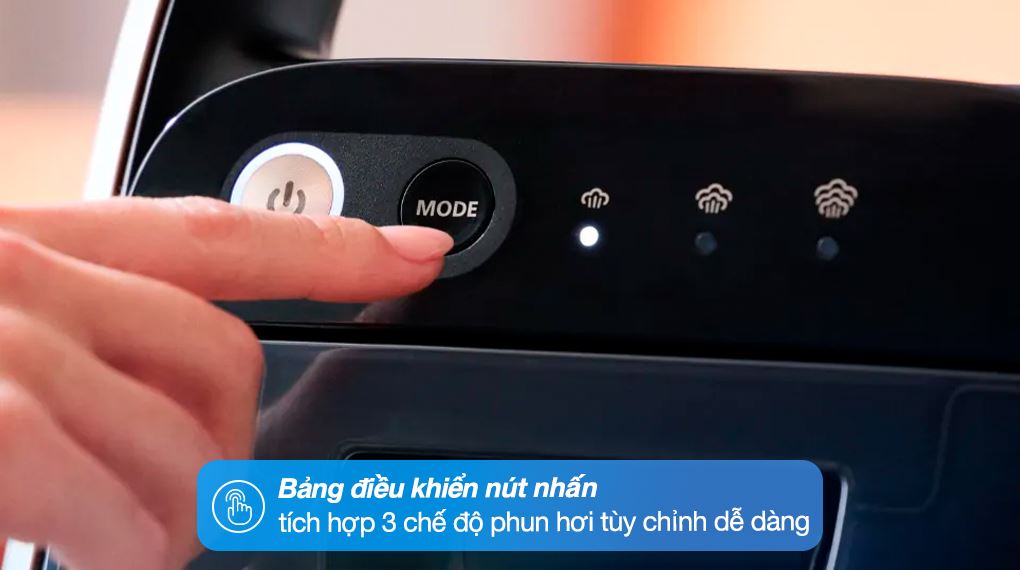 Bàn ủi hơi nước đứng Philips AIS8540/80 2400W - Bảng điều khiển