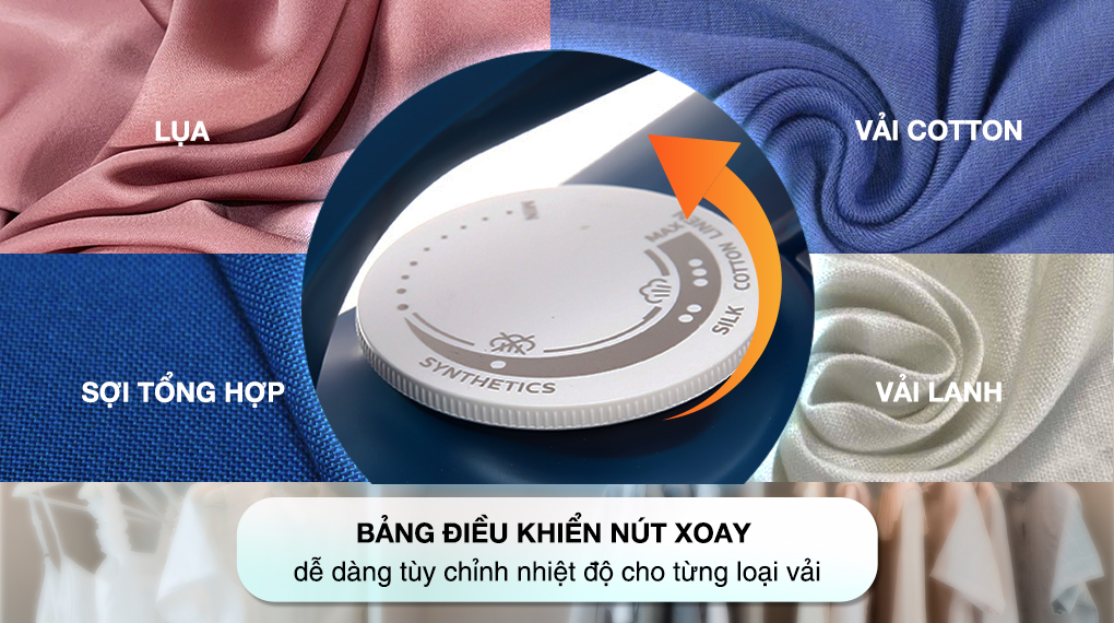 Bàn ủi hơi nước Philips DST3040/70 2600W - Điều khiển