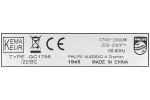 Bàn ủi hơi nước Philips GC1756 2000W