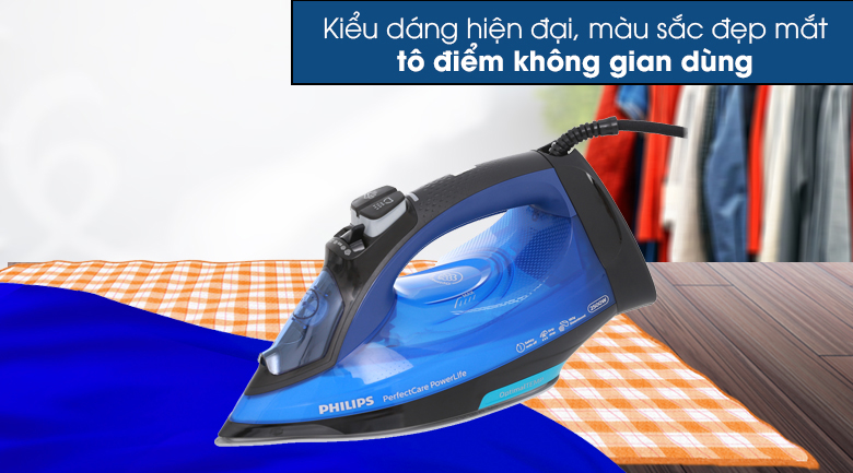 thiết kế - Bàn ủi hơi nước Philips GC3920 thiết kế - Bàn ủi hơi nước Philips GC3920