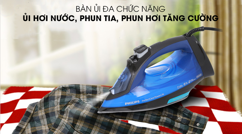 chức năng - Bàn ủi hơi nước Philips GC3920 chức năng - Bàn ủi hơi nước Philips GC3920