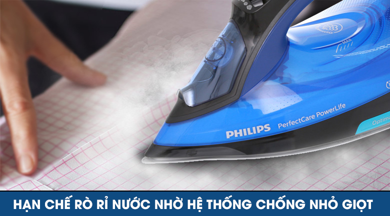 Chống nhỏ giọt - Bàn ủi hơi nước Philips GC3920 Chống nhỏ giọt - Bàn ủi hơi nước Philips GC3920