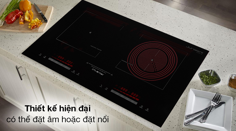 Bếp từ hồng ngoại Junger SIS-66 - Có thiết kế sang trọng