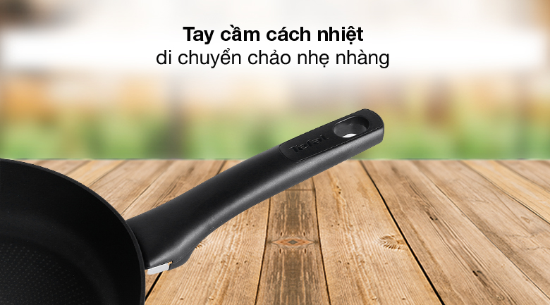 Cán chống bỏng - Chảo nhôm chống dính đáy từ 24 cm Tefal Ultimate G2680472