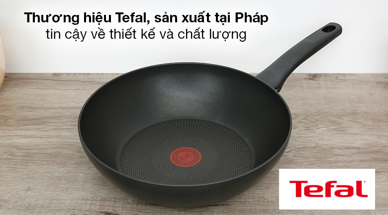 Chảo nhôm sâu chống dính đáy từ 28 cm Tefal Ultimate G2681972 - Thương hiệu Tefal tin cậy nước PhápChảo nhôm sâu chống dính đáy từ 28 cm Tefal Ultimate G2681972 - Thương hiệu Tefal tin cậy nước Pháp