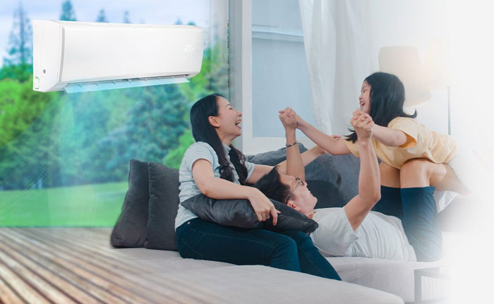 điều hòa Gree 2 chiều CHARM18HN sử dụng công nghệ Real Cool