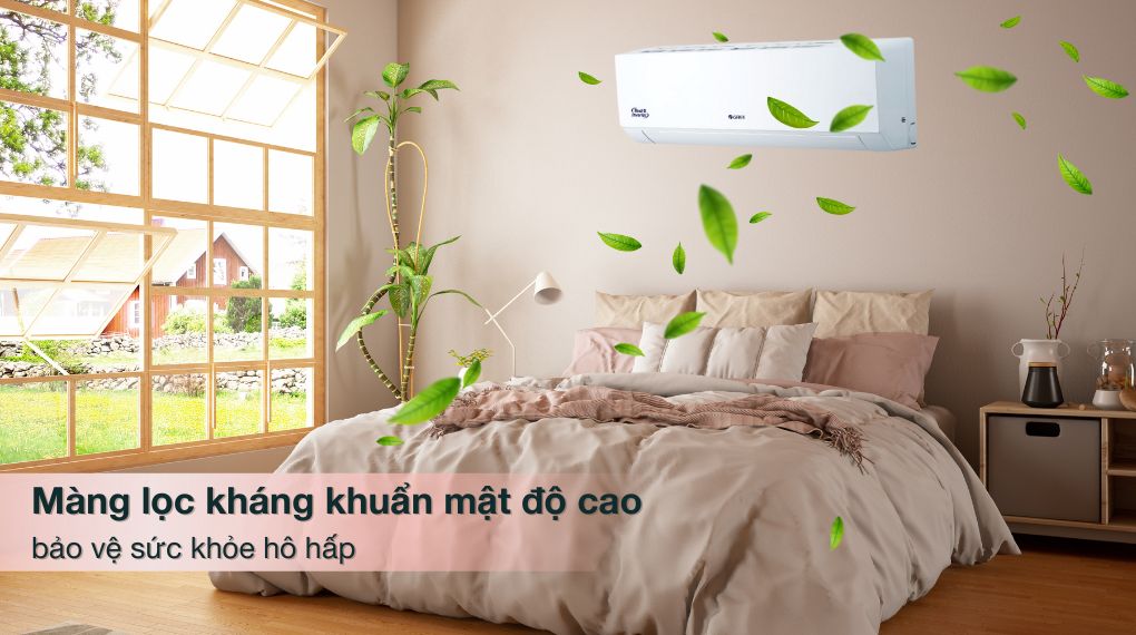 Máy lạnh Gree Inverter 1 HP BD9CI - Khả năng lọc không khí