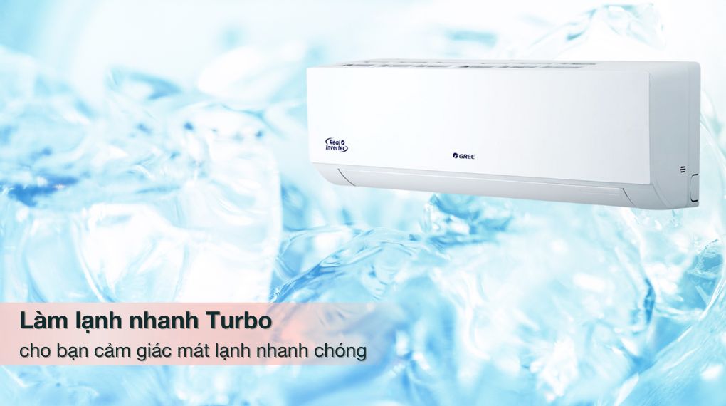 Máy lạnh Gree Inverter 1 HP BD9CI - Công nghệ làm lạnh nhanh