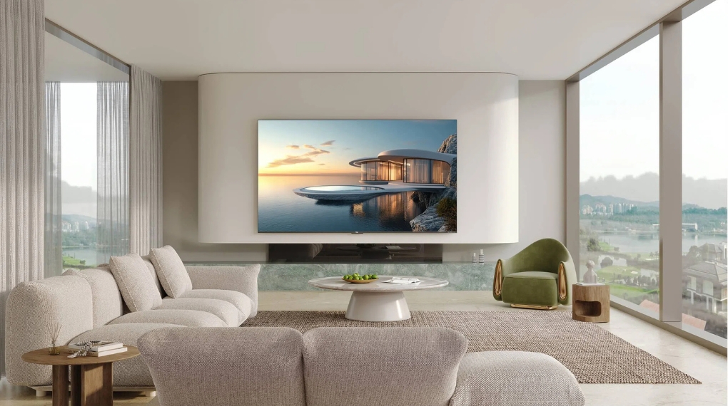 Google Tivi QD-Mini LED TCL AI 4K 75 inch 75C7K - Thiết kế