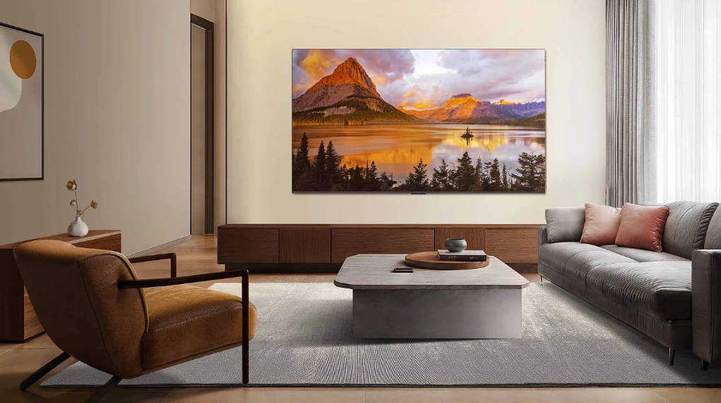 Google Tivi QLED TCL AI 4K 50 inch 50P7K - Thiết kế