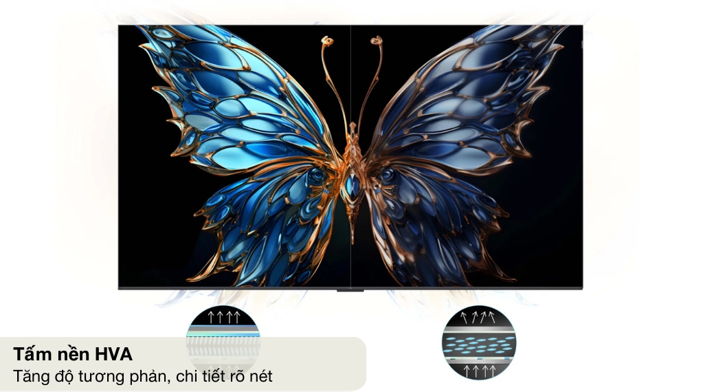 Google Tivi QLED TCL AI 4K 75 inch 75P7K - Công nghệ hình ảnh