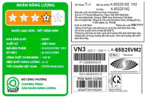 Google Tivi Sony 4K 65 inch K-65S25VM2