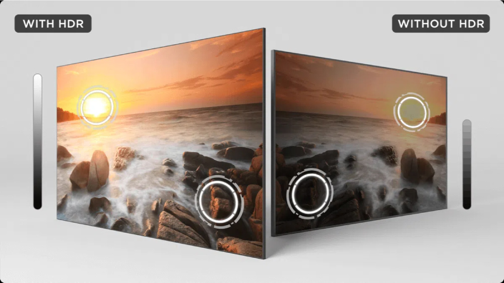 Công nghệ HDR10 gia tăng độ tương phản cho hình ảnh