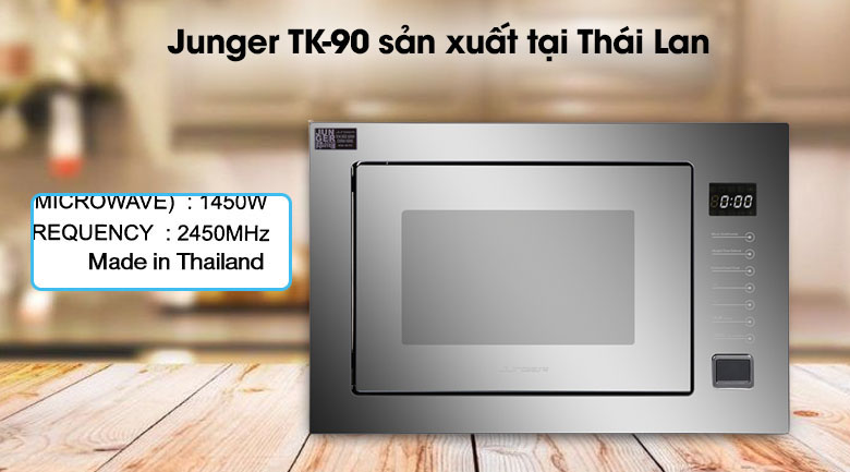 Lò vi sóng có nướng lắp âm Junger TK-90 26 lít 