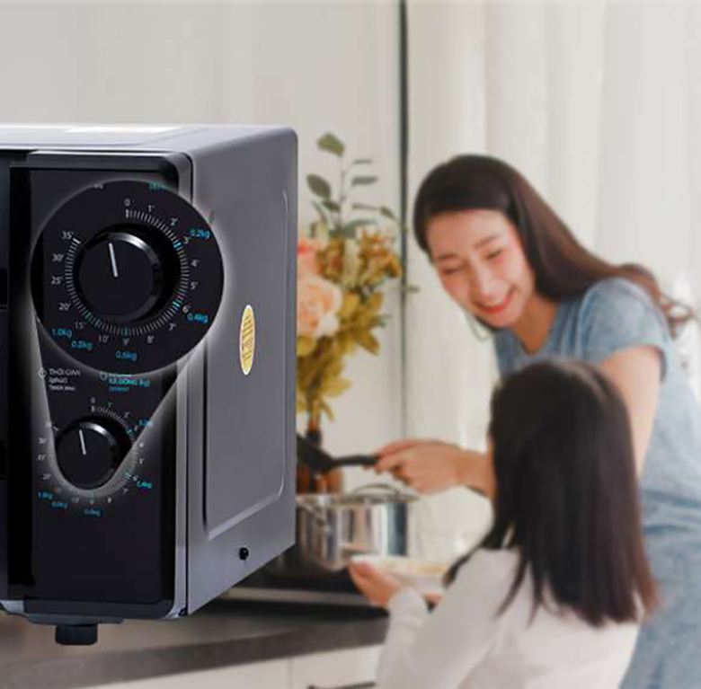 Lò vi sóng Toshiba 24 lít MW2-MM24PC(BK) - Chức năng hẹn giờ lên đến 35 phút