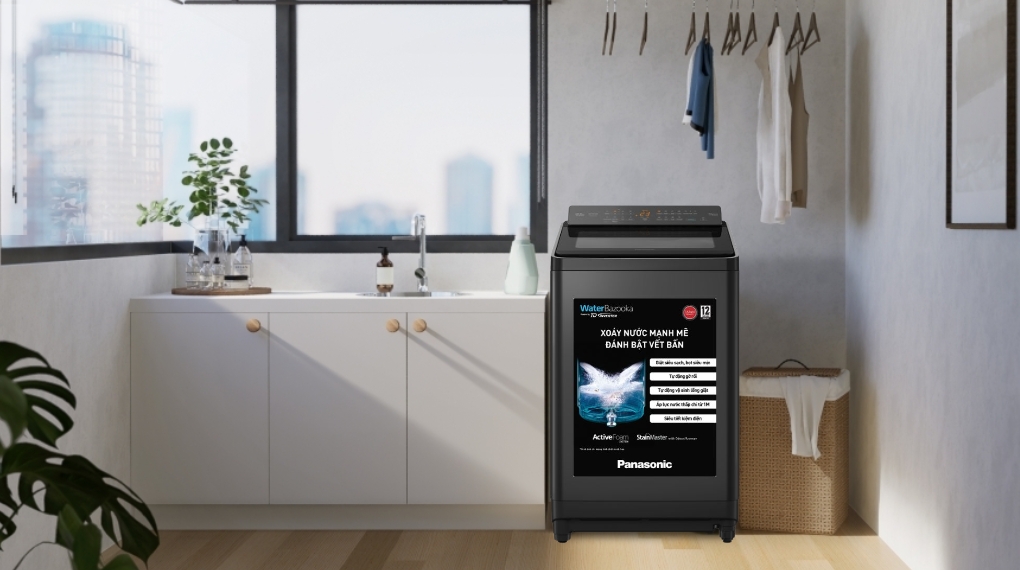 Máy giặt Panasonic Inverter 12.5 kg NA-FD125X3BV - Thiết kế