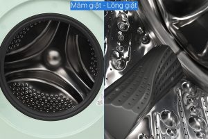 Máy giặt sấy Hisense Roman Holiday Inverter giặt 10.5 kg - sấy 7 kg WD105R5